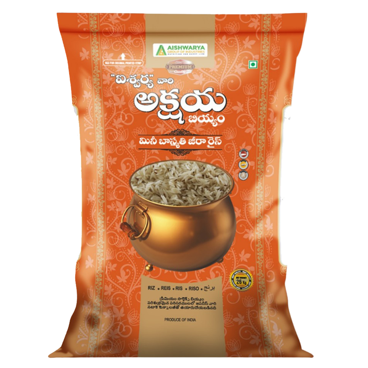 Akshya 10kg Rice Bag
