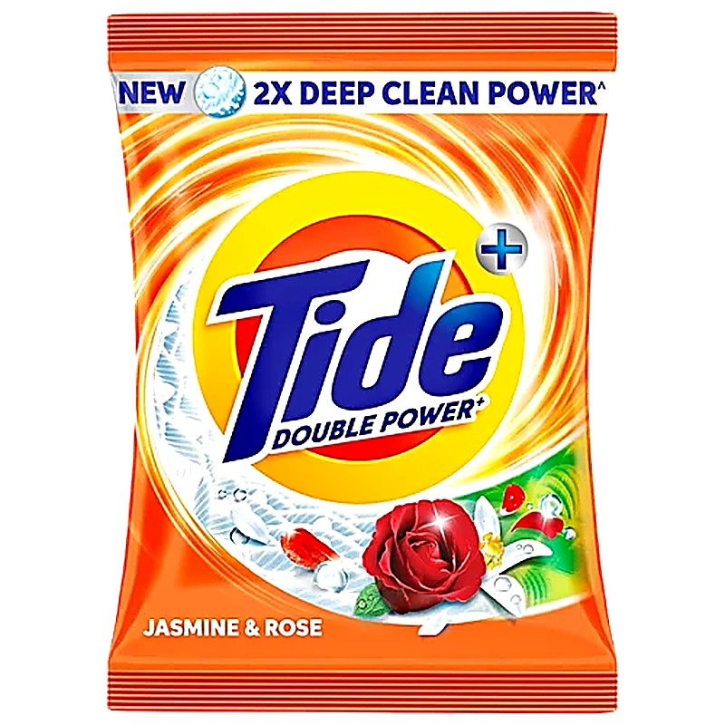 Tide Doublepower Detergent Powder Jasmine & Rose 1kg