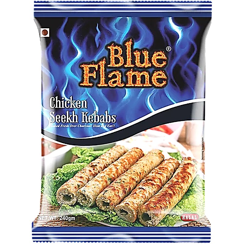 Blue Flame Chicken Seekh kebabs 240gm