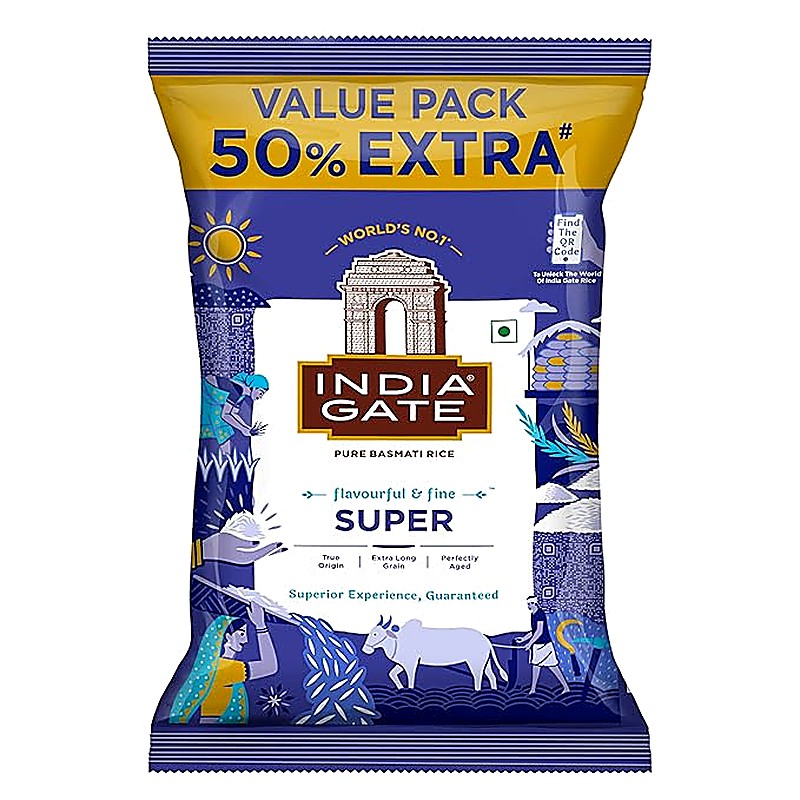 India Gate Super Basmati Rice 1.5 kg
