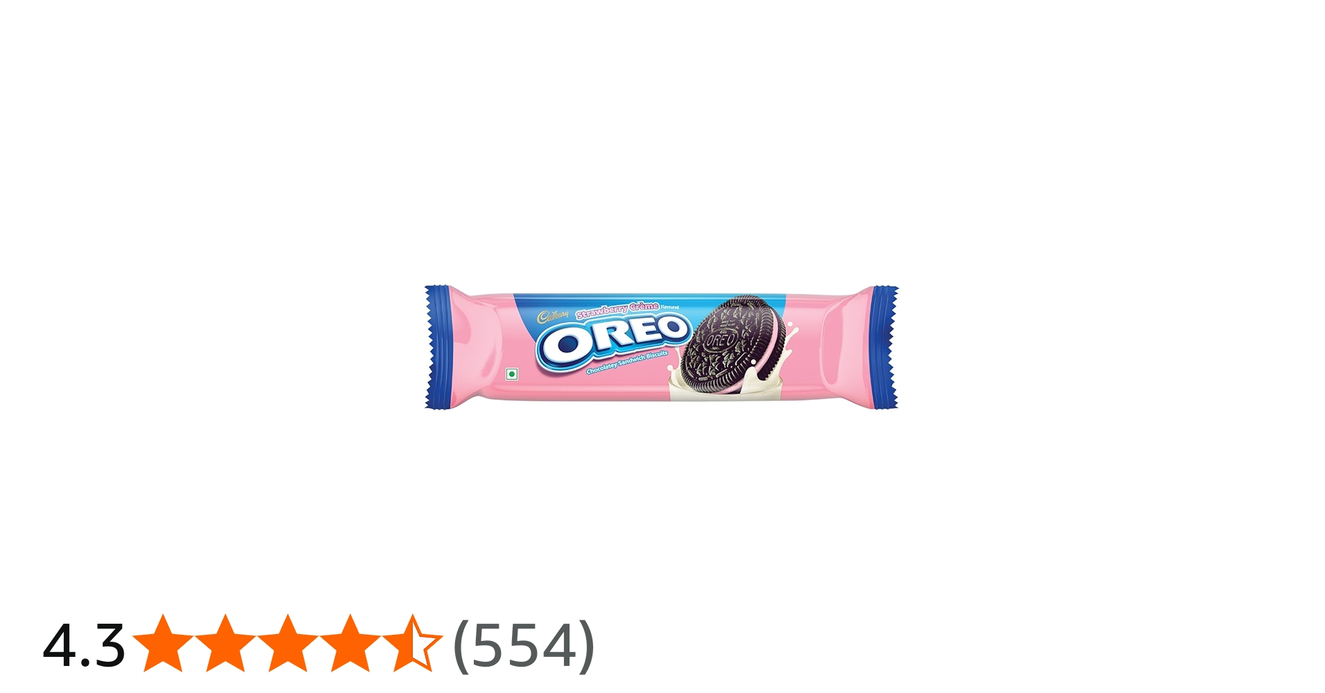 Cadbury Strawberry Creme Oreo 108.55gm