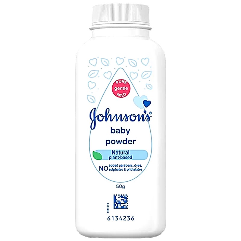 Johnson's Baby Powder Natural Plant Based 50gm