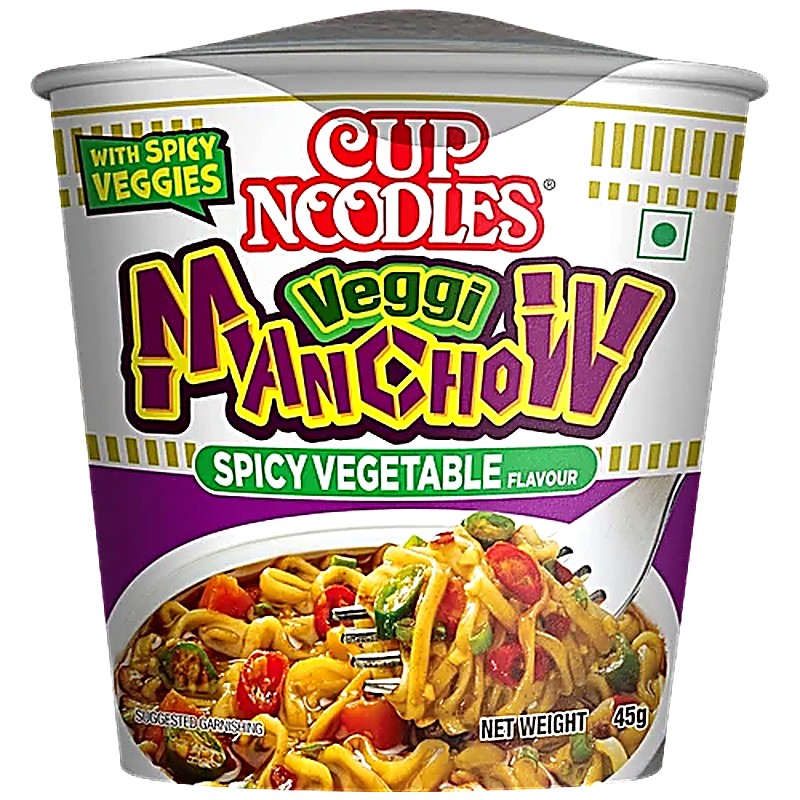 Cup Noodles Veggi Manchow Spicy Vegetable Flavour