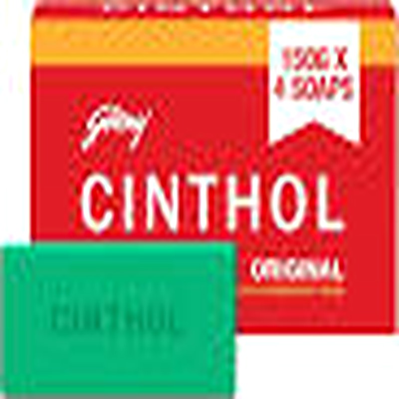 Cinthol Original Deodorant &Complexon Soap(150gm*4)