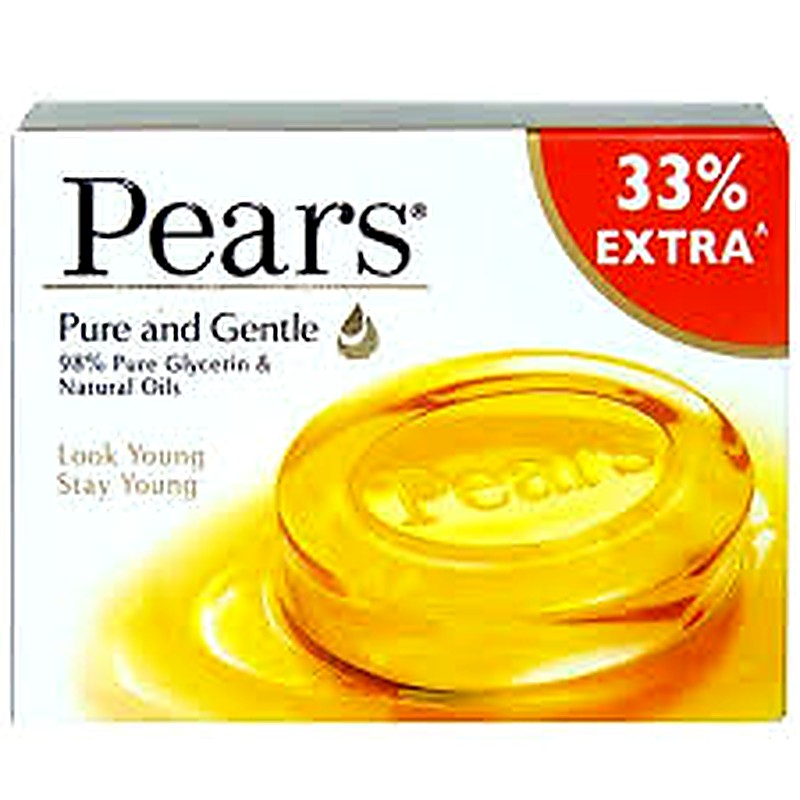 Pears Pure Gentle Glow Bar 100g