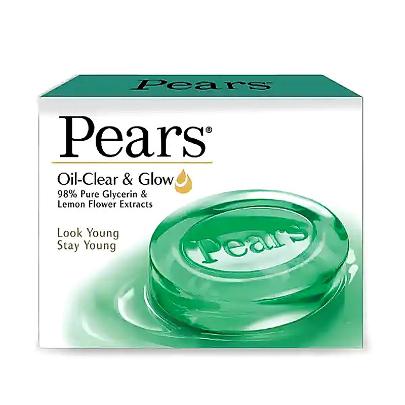 Pears Original Glycerin Bar Oli Clear Glow 100g