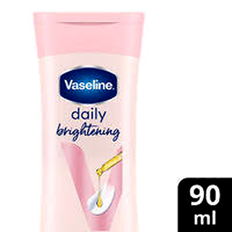 Vaseline Daily Brightening Body Lotion - for Healthy & Glowing 90 ml