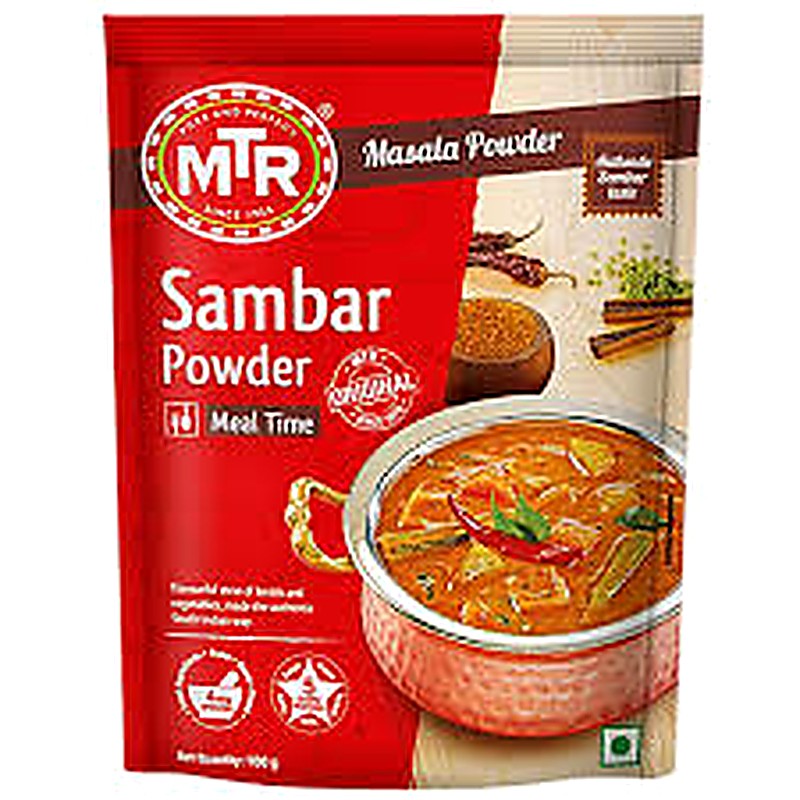 Mtr Sambar Powder 100 g Pouch