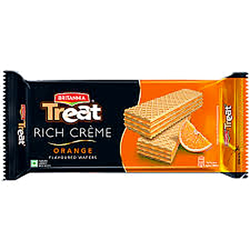 Brittiania Treat Wafers Orange 60gm