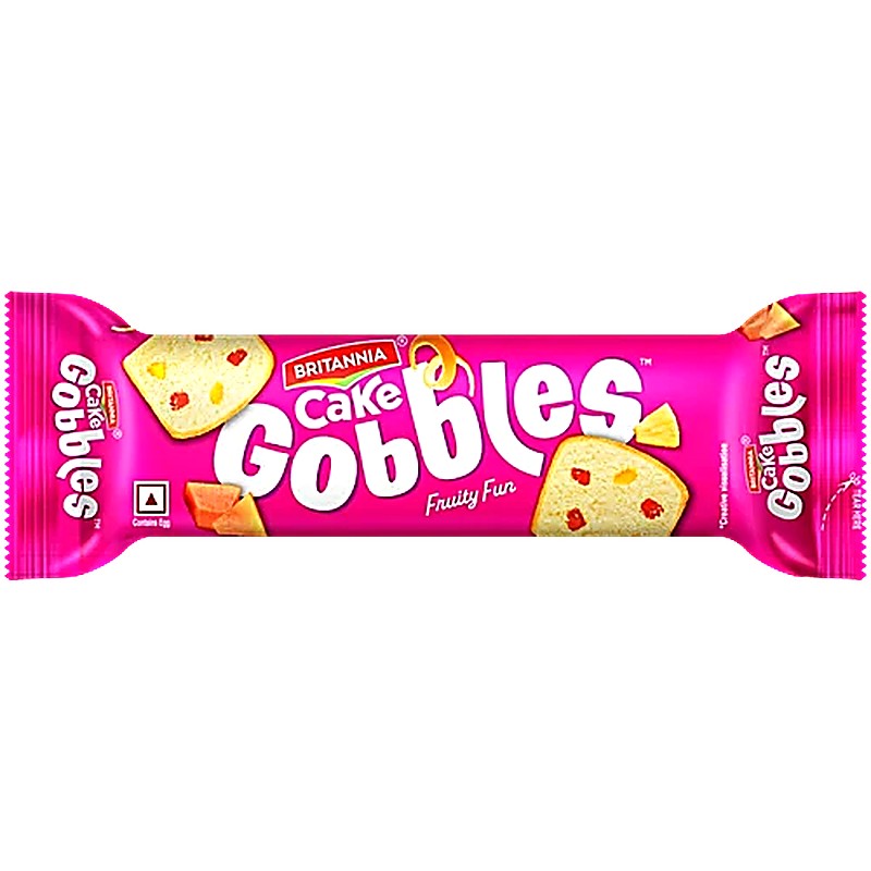 Britannia Gobbles Egg Fruity Fun 45g