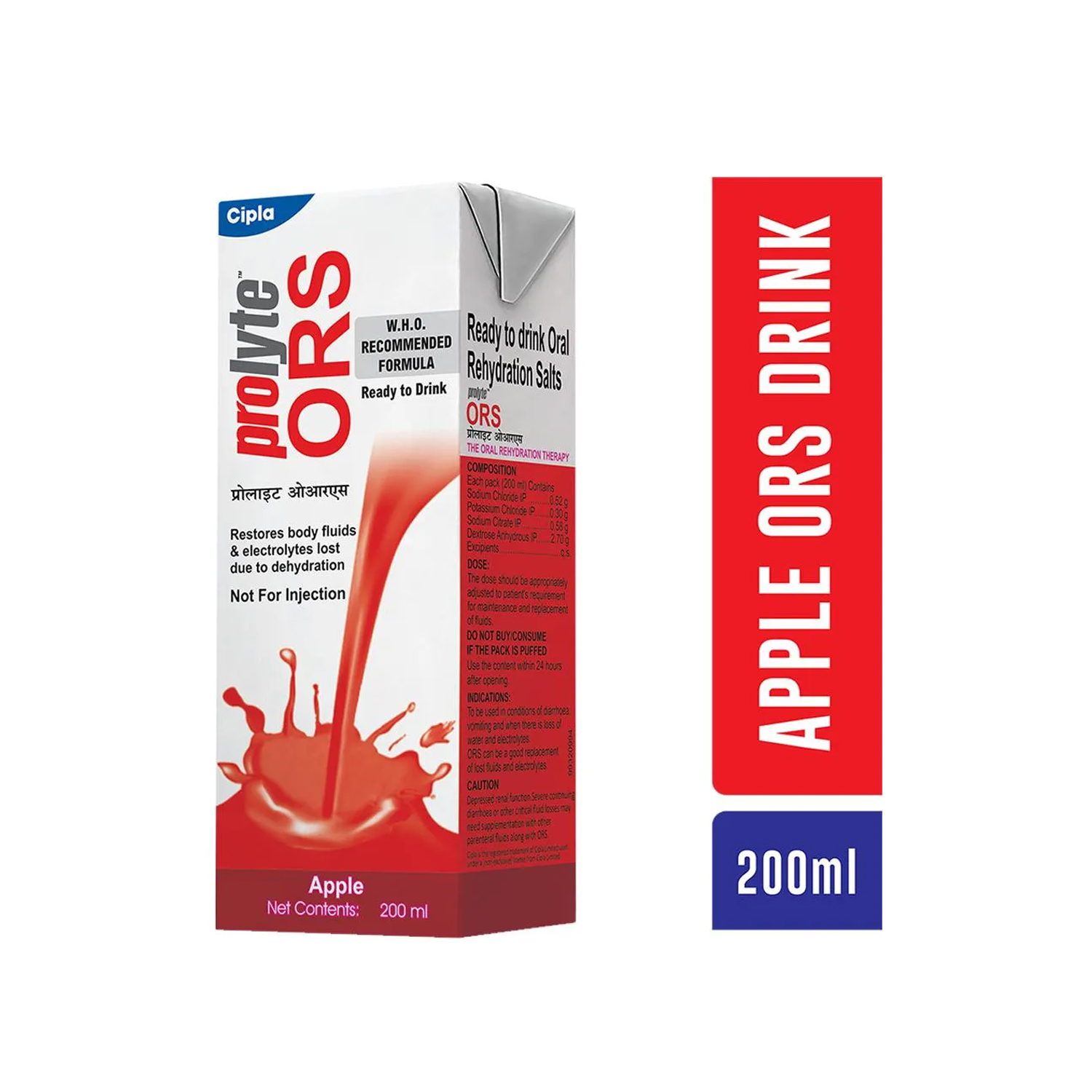 Prolyte Ors Liquid - Apple 200 ml Tetra Pak