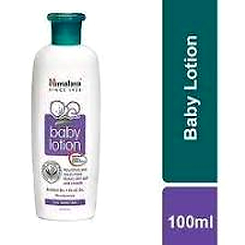 Himalaya Baby Lotion - with Almond Oil & Olive Oil Para 100 ml Bottle