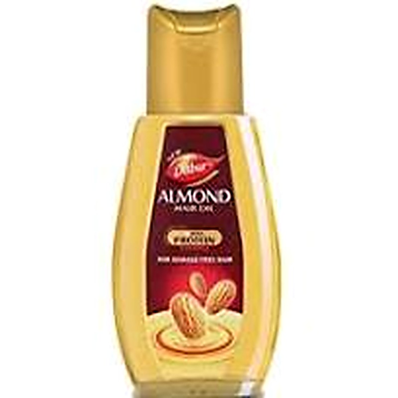 Dabur Almond Hair Oil Glass Bottle 100 ml