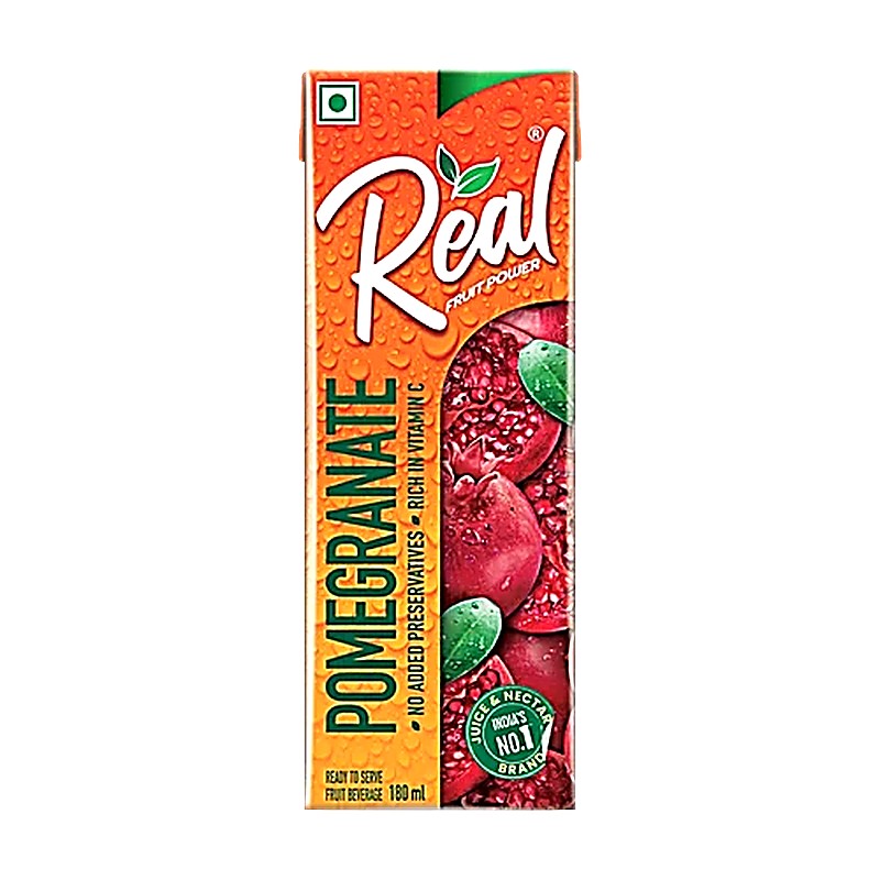 Real Fruit Power Pomegranate Juice 180ml