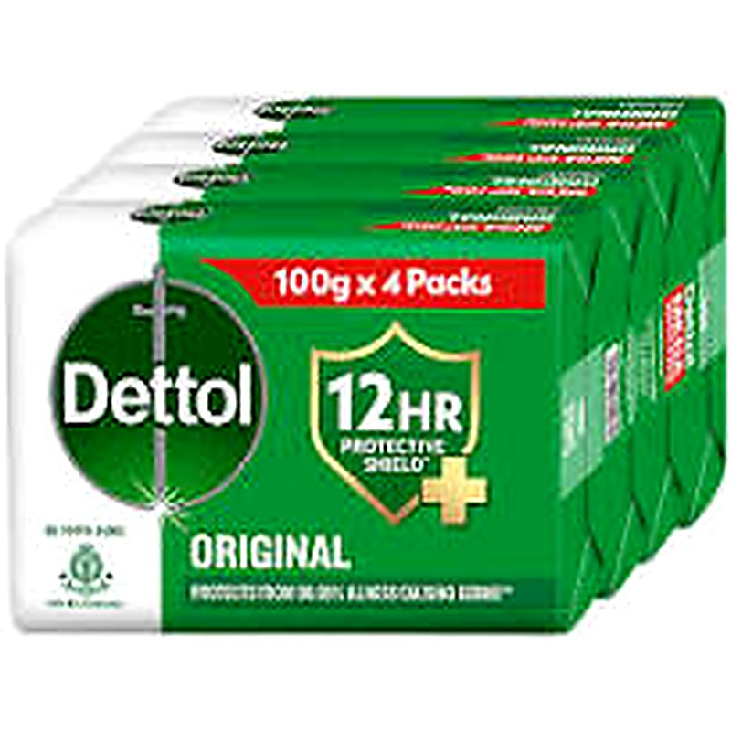 Dettol Original Soap 100 g (Pack of 4)