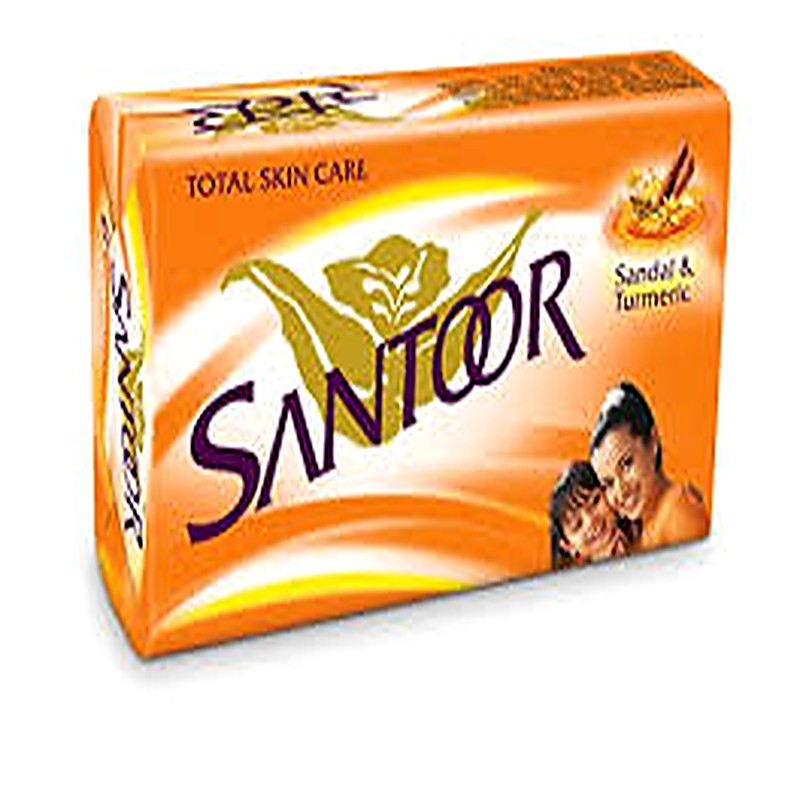 Santoor Sandal & Turmeric Soap 100 g