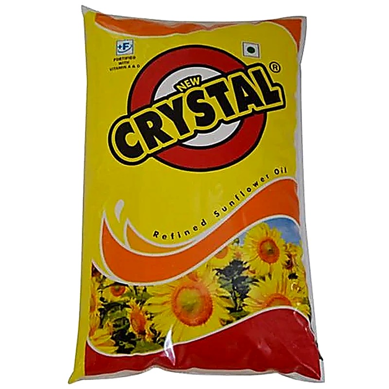 Crystal Refined Sunflower Oil 1ltr