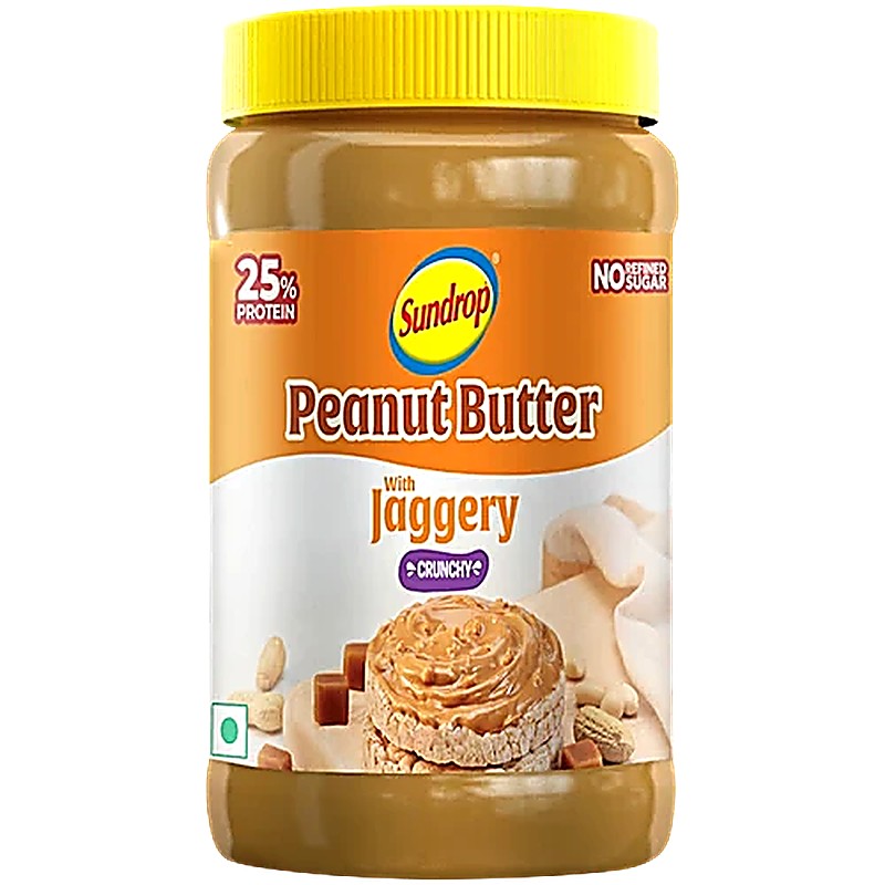 Sundrop Peanur Butter with Jaggery Crunch 900gm