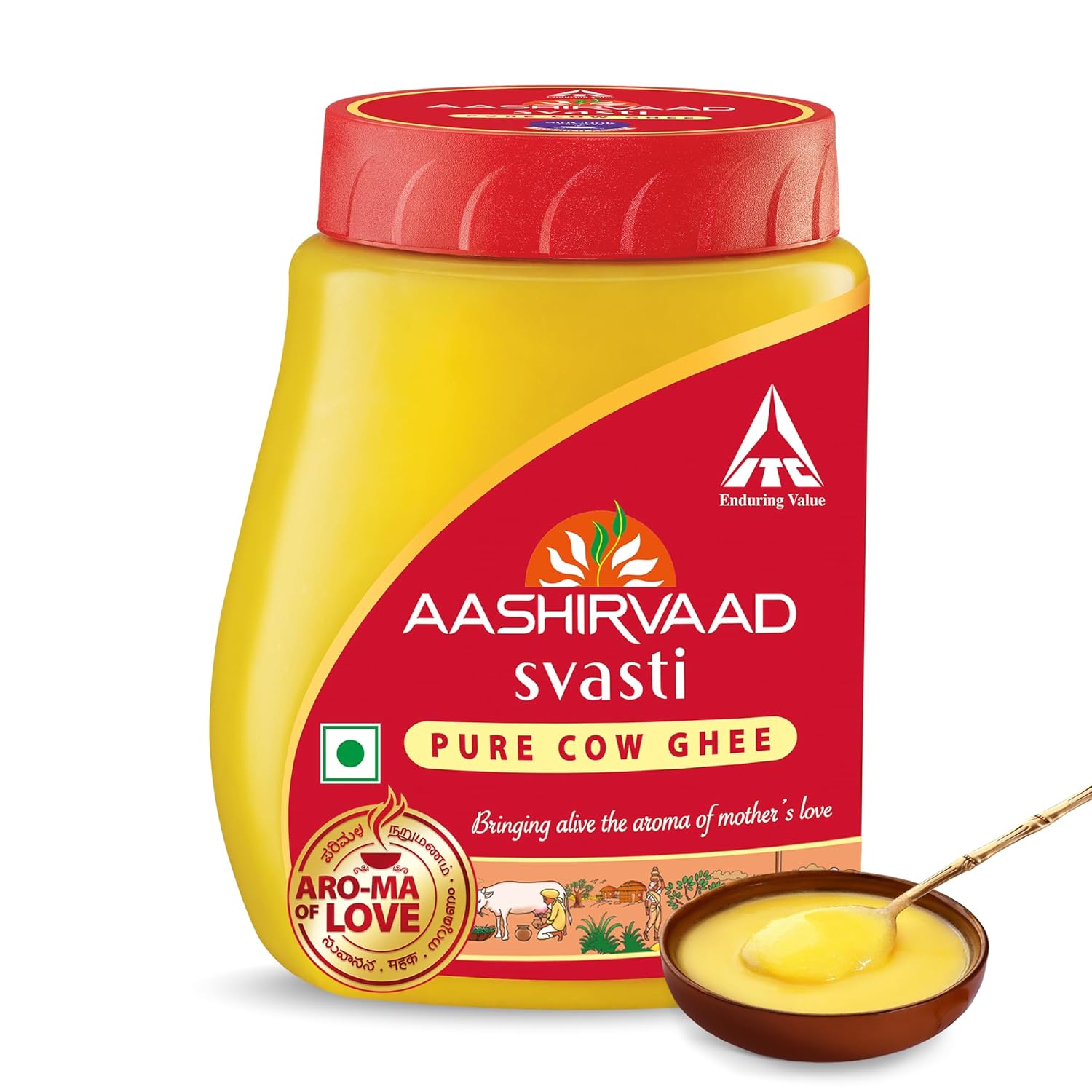 Aashirvaad Svasti Cow Ghee 200ml