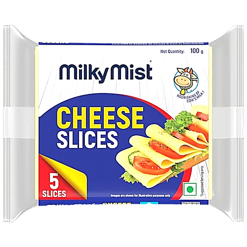 Milkymist Cheese Slices 100gm