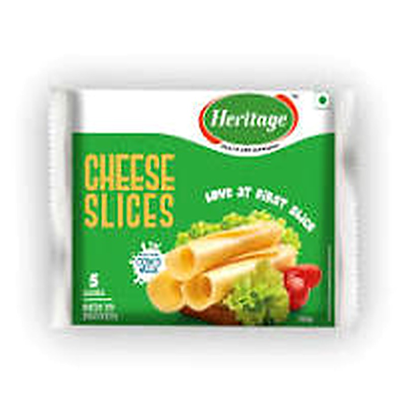 Heritage Cheese Slices 100gm