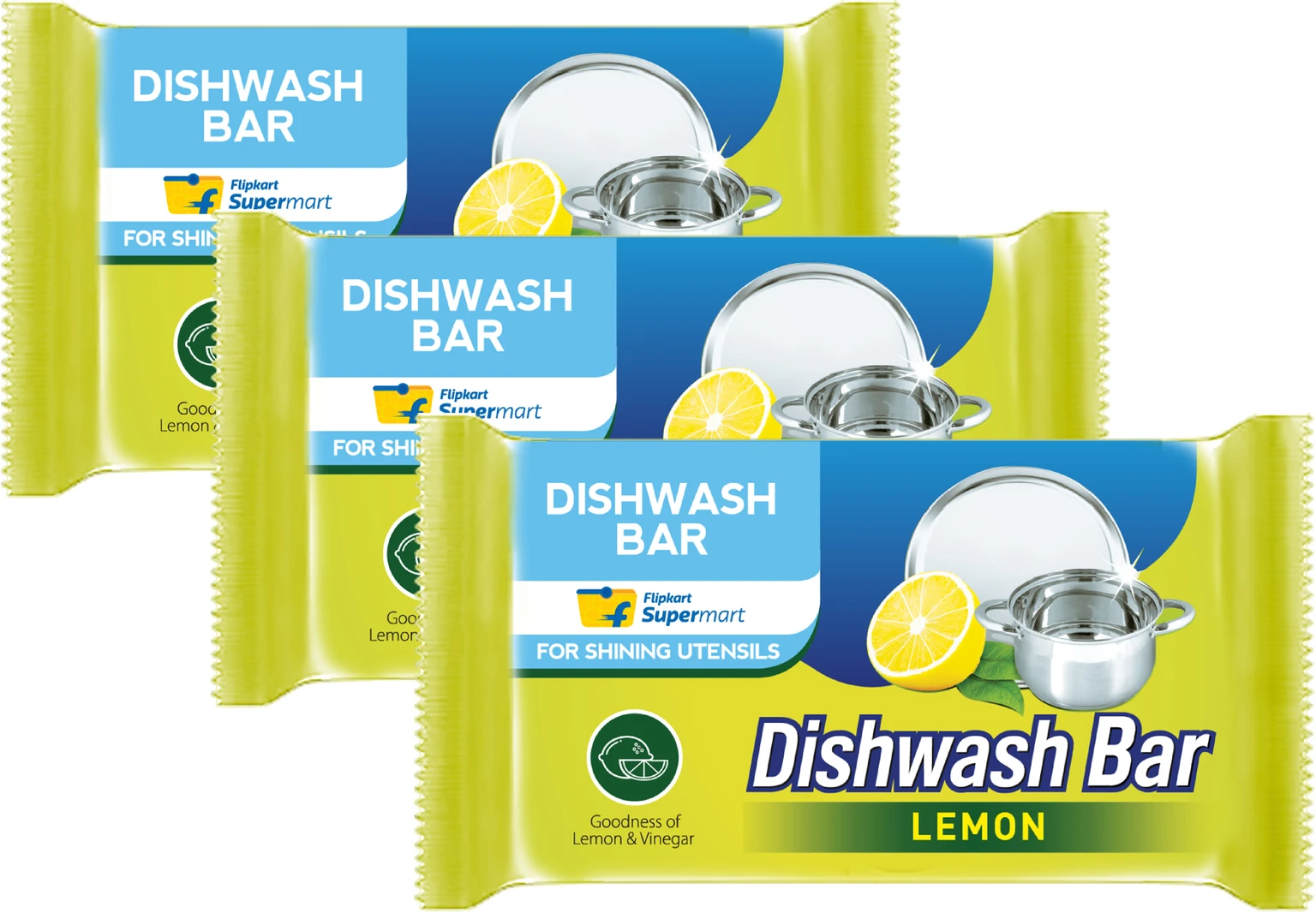 Dishwash Bar pack of 3 (600gm)