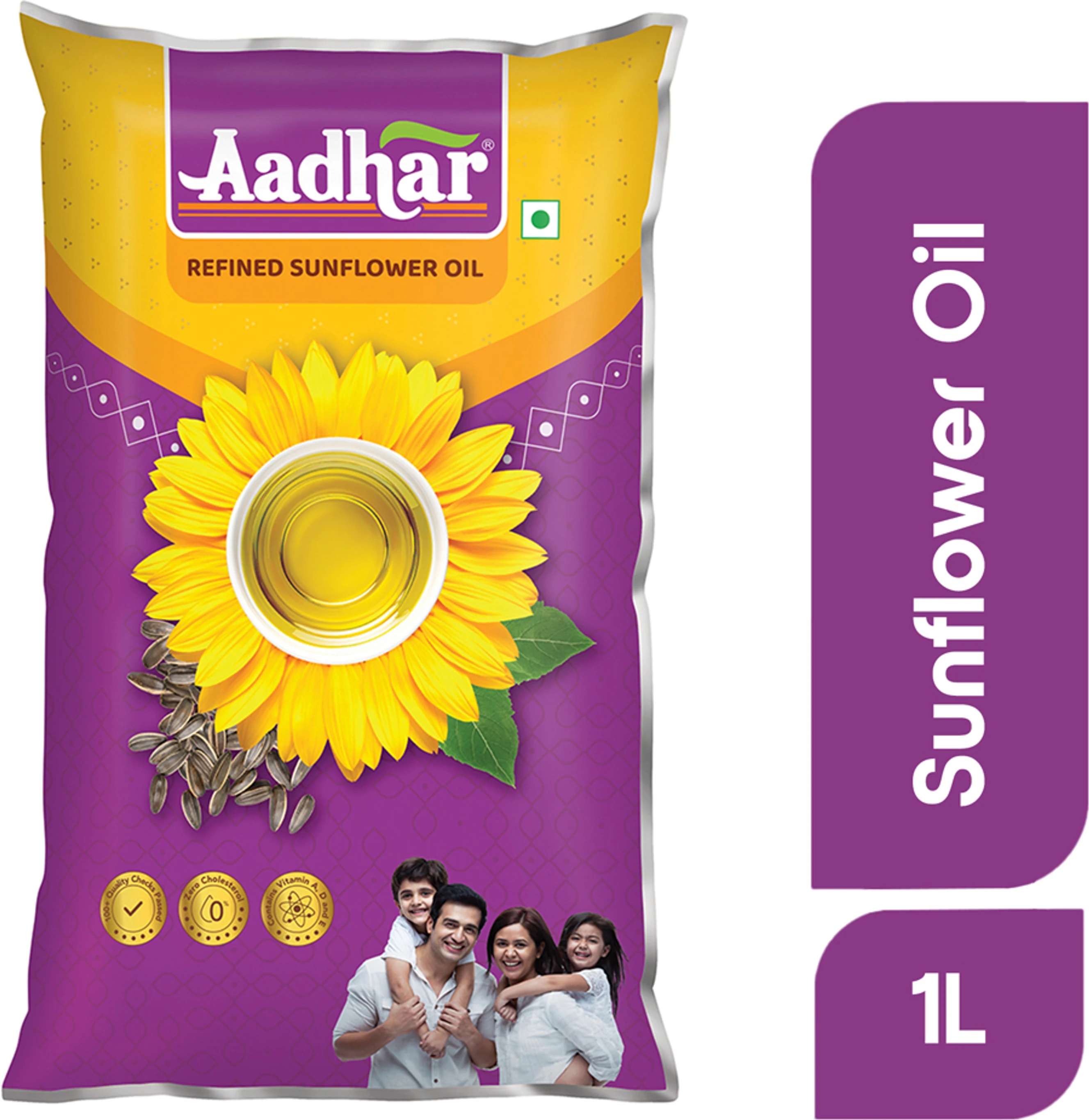 Aadhaar Refined Oil 800gm
