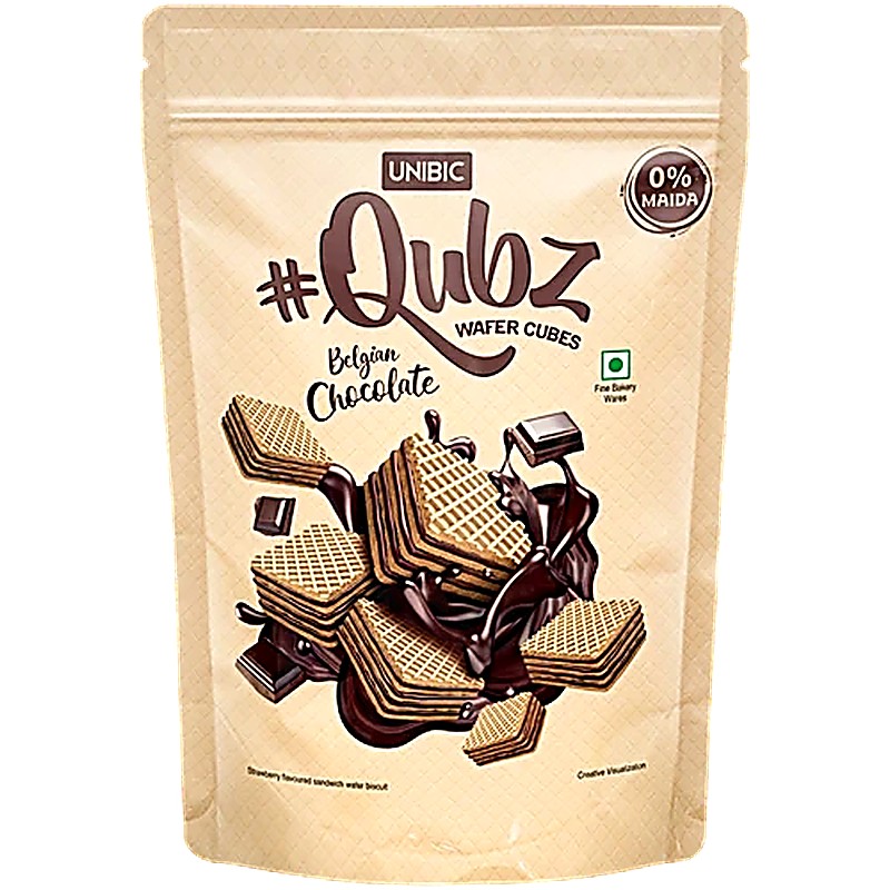 Unibic Qube Wafer Cubes Belgain Choclate 30gm