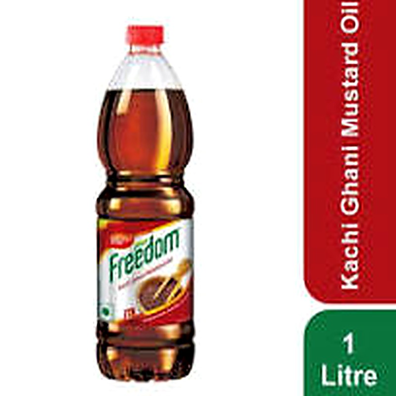 Freedom Kacchi Ghani Mustard Oil 1 l