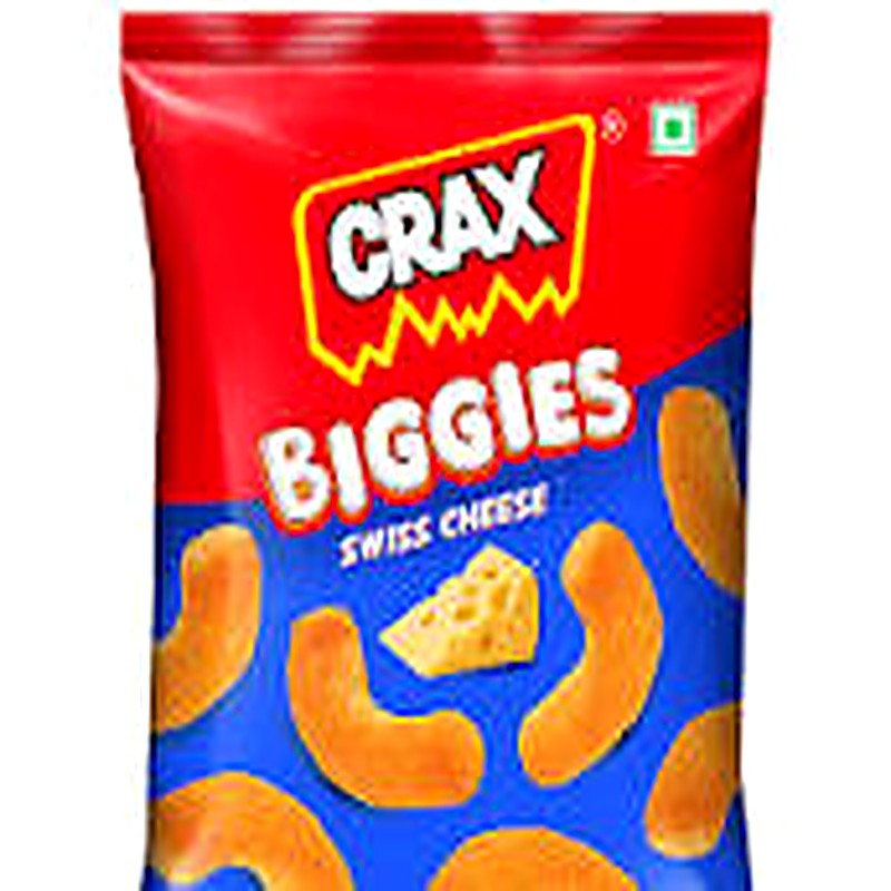 Crax Biggies Swiss Cheese 70gm